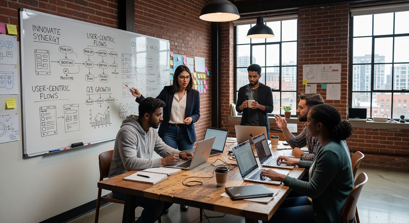 Equipo Nexum en sesión de trabajo